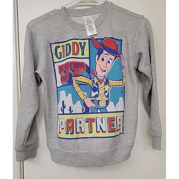 Disney Store Pixar Toy Story Kids Sweatshirt & Shirt Set In M & Pants Size 7/8 - Picture 6 of 13